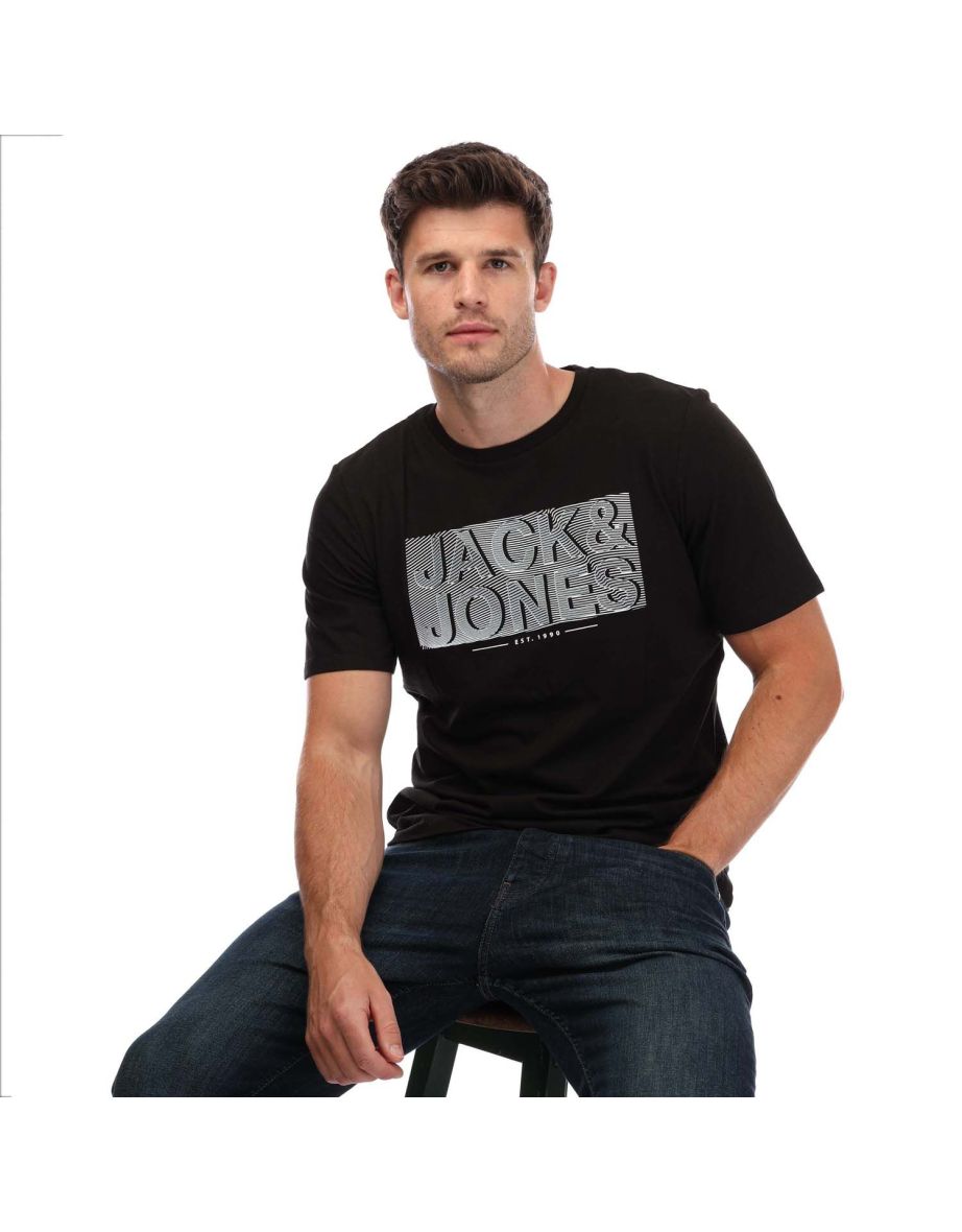 Men's Jack Jones Peter Crew Neck T-Shirt - 3