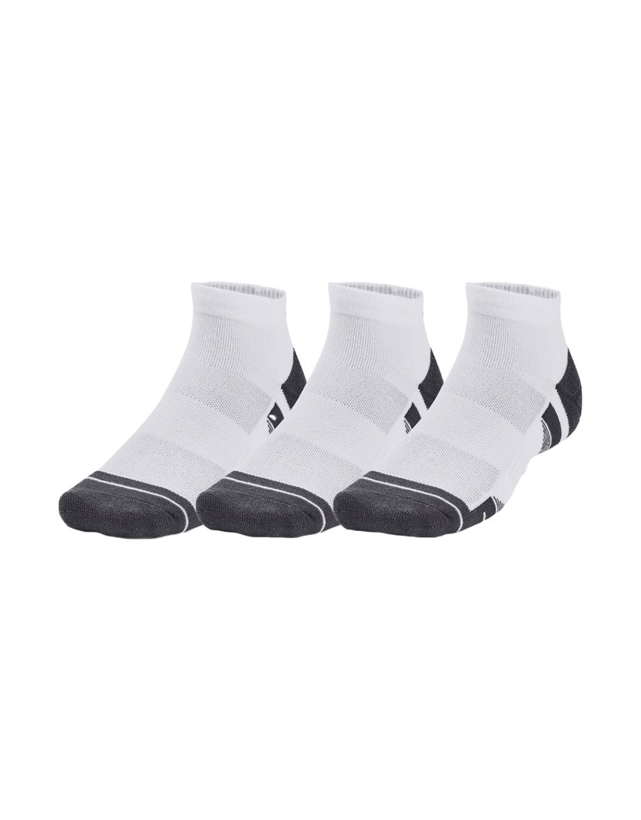 Under Armour Unisex Adult Performance Tech Socks (Pack of 3) - White