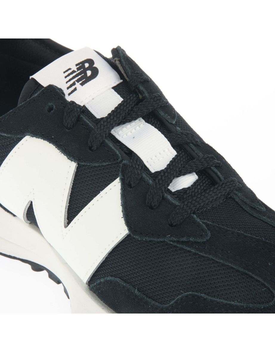 Men's New Balance 327 Trainers in Black - 4