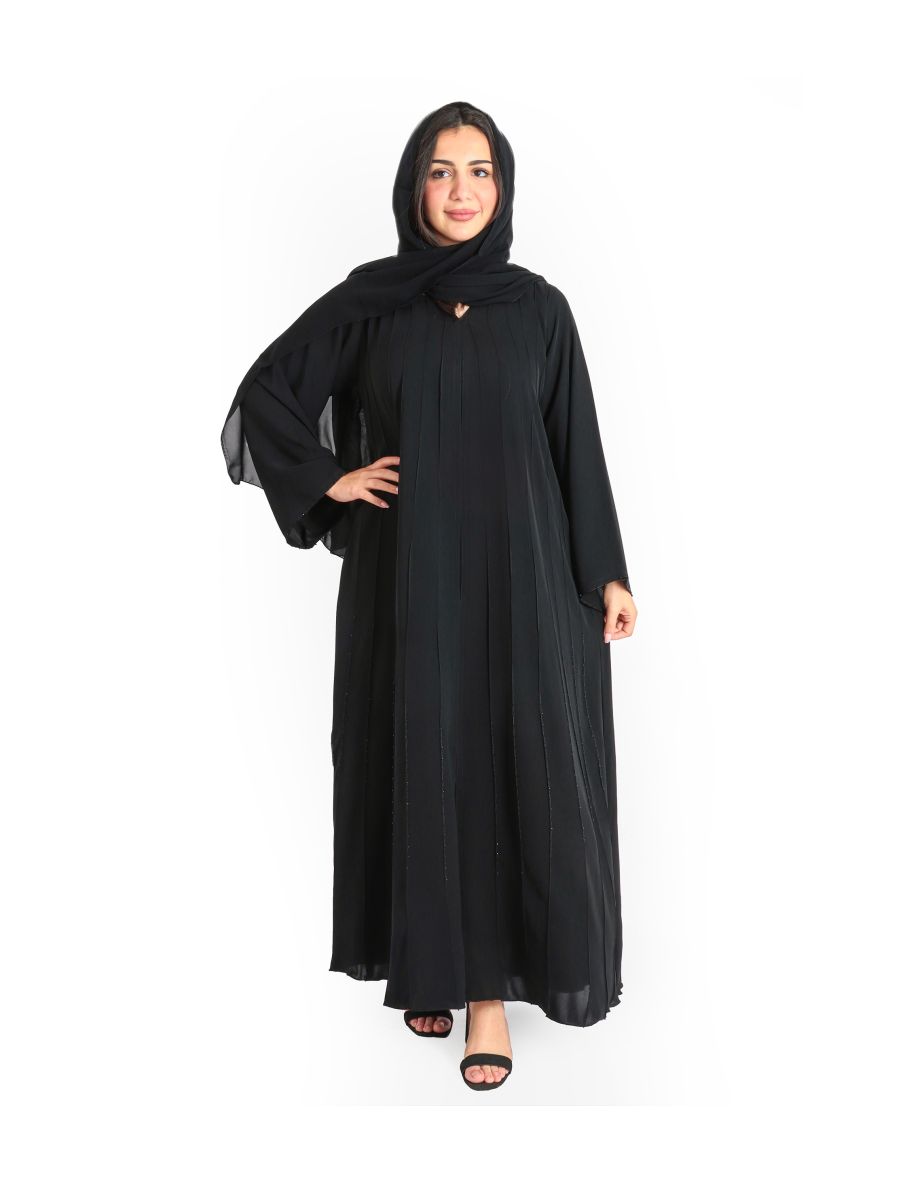 Royal Elegance Handwork Emirati Abaya