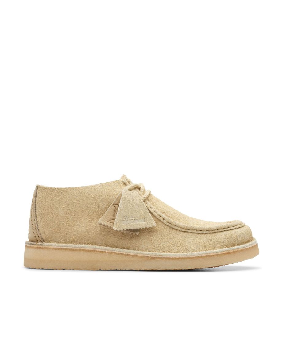 Men's Clarks Desert Nomad Shoes in Brown