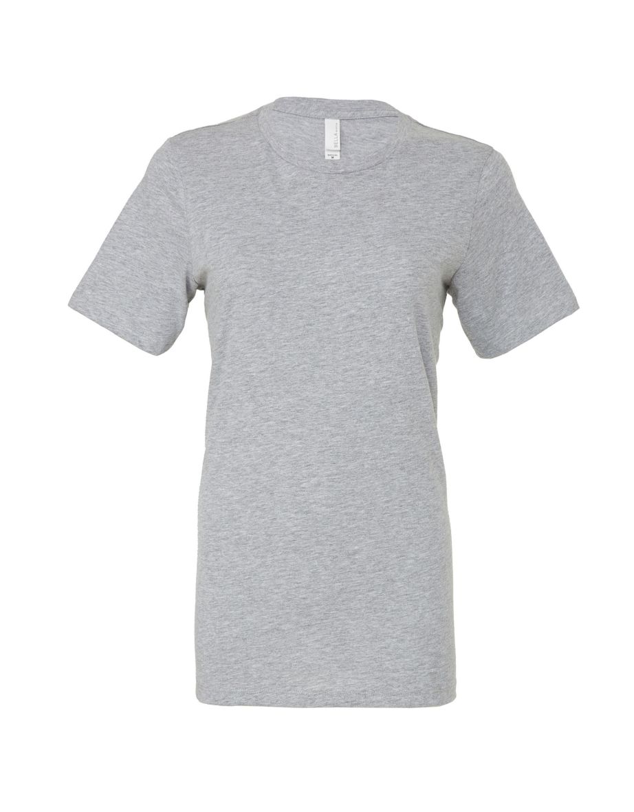 Bella + Canvas Womens/Ladies Heather Jersey Relaxed Fit T-Shirt - Athletic