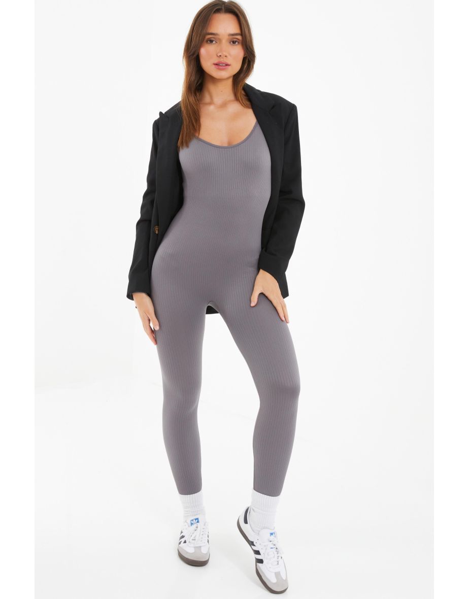 Quiz grey sales jumpsuit