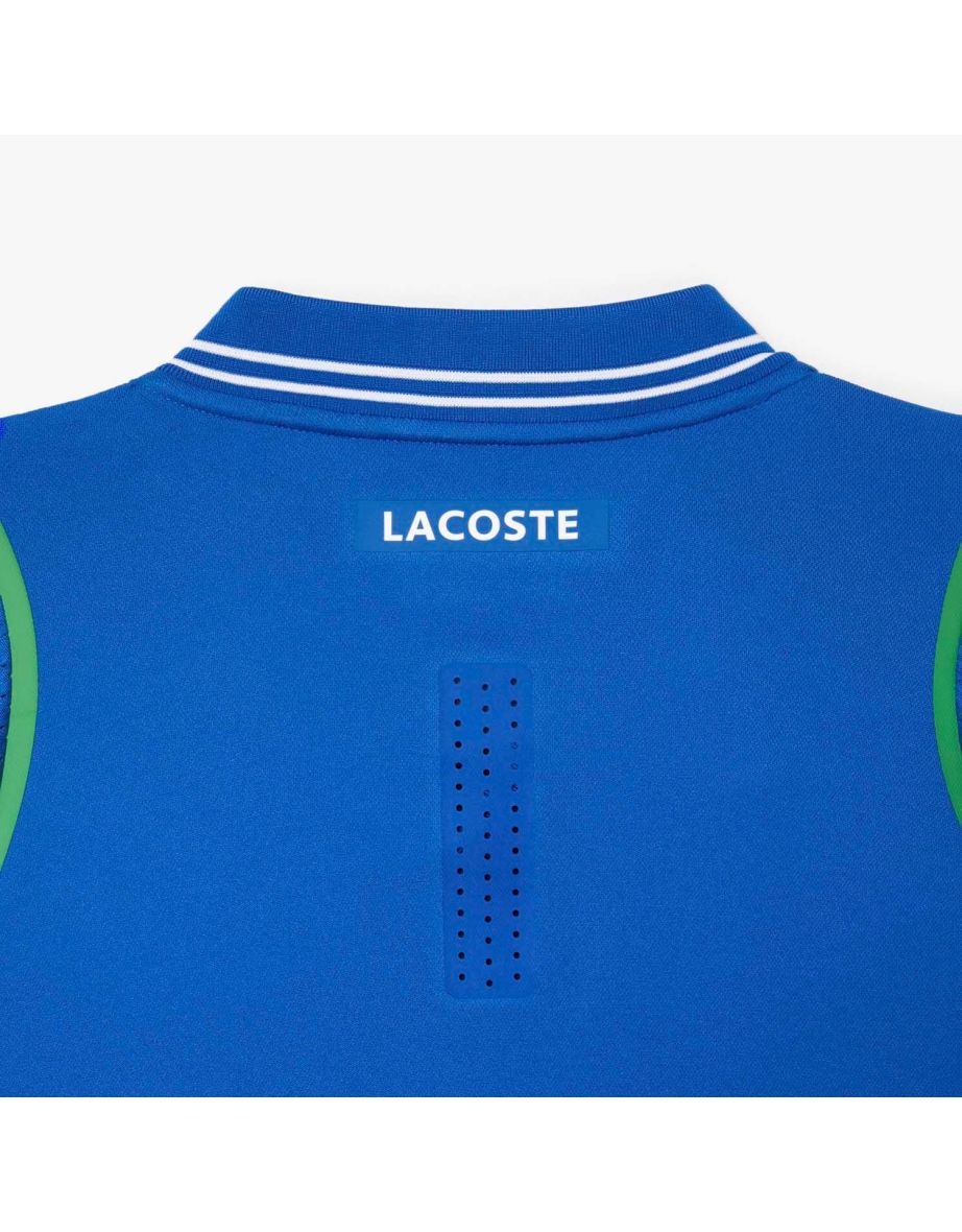 Men's Lacoste Tennis x Daniil Medvedev Polo Shirt in Blue - 4