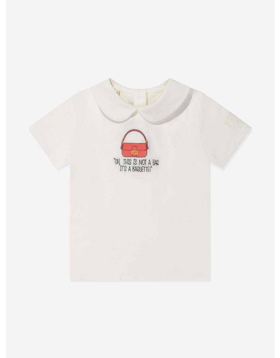 Girls fendi hotsell t shirt