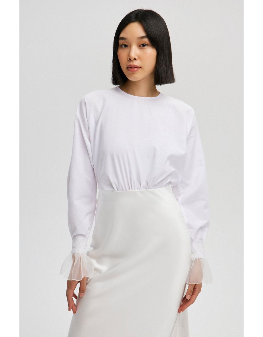 FRILLED ORGANZA CUFFS