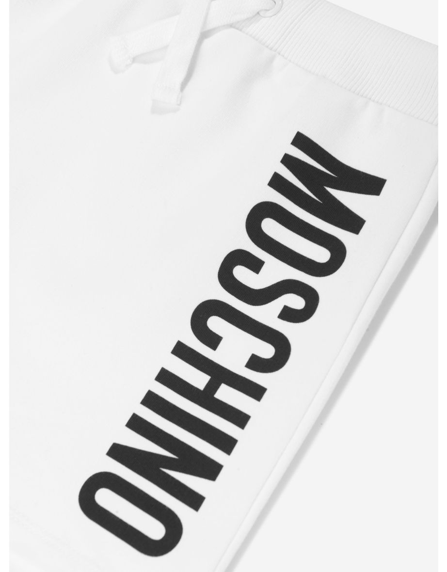 Girls Jersey Logo Skirt in White - 3