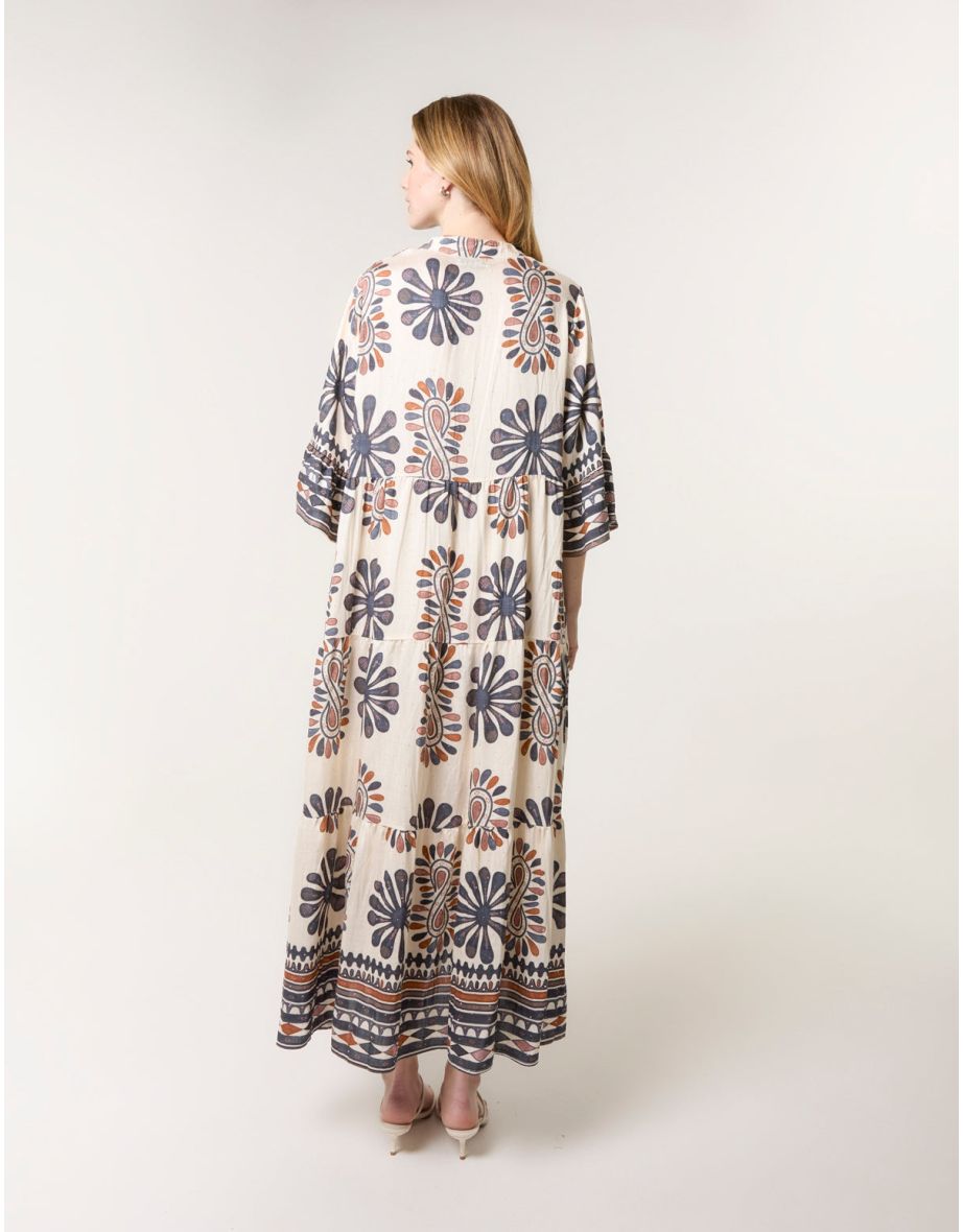 Aztec Diamante Maxi Dress - 3