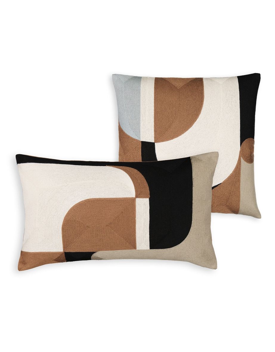 Egia Graphic 40 x 40cm 100% Cotton Cushion Cover - 2