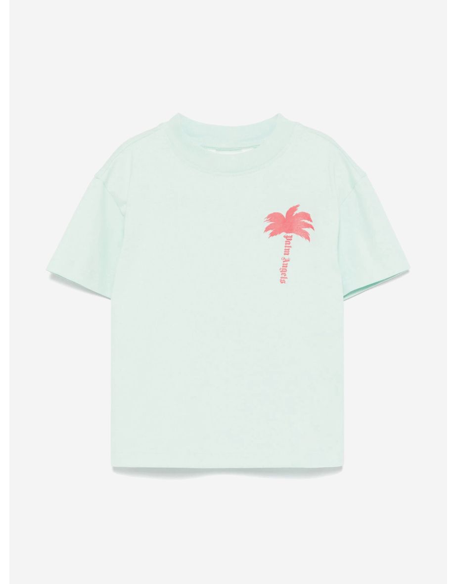 Girls The Palm Regular T-Shirt in Green