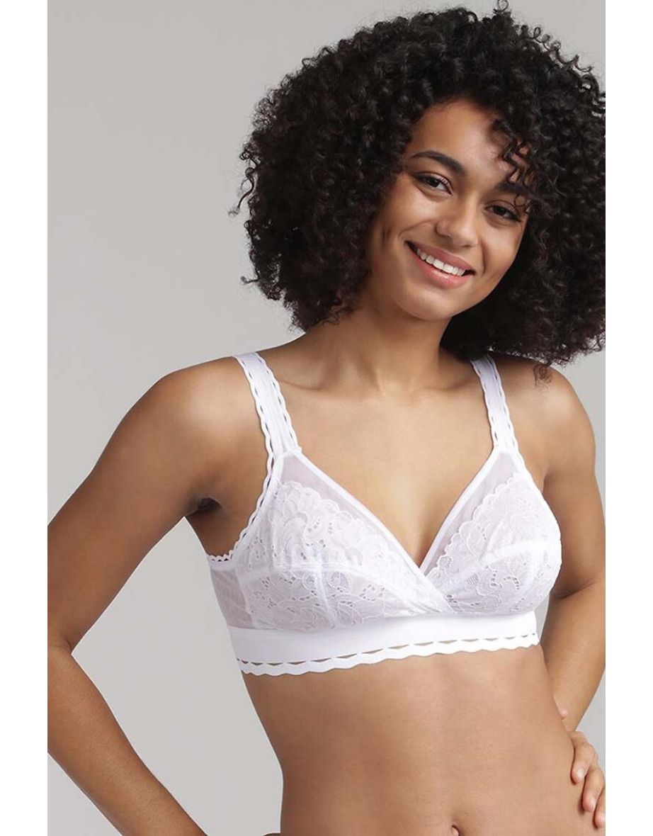 Recycled Cross Your Heart Bra