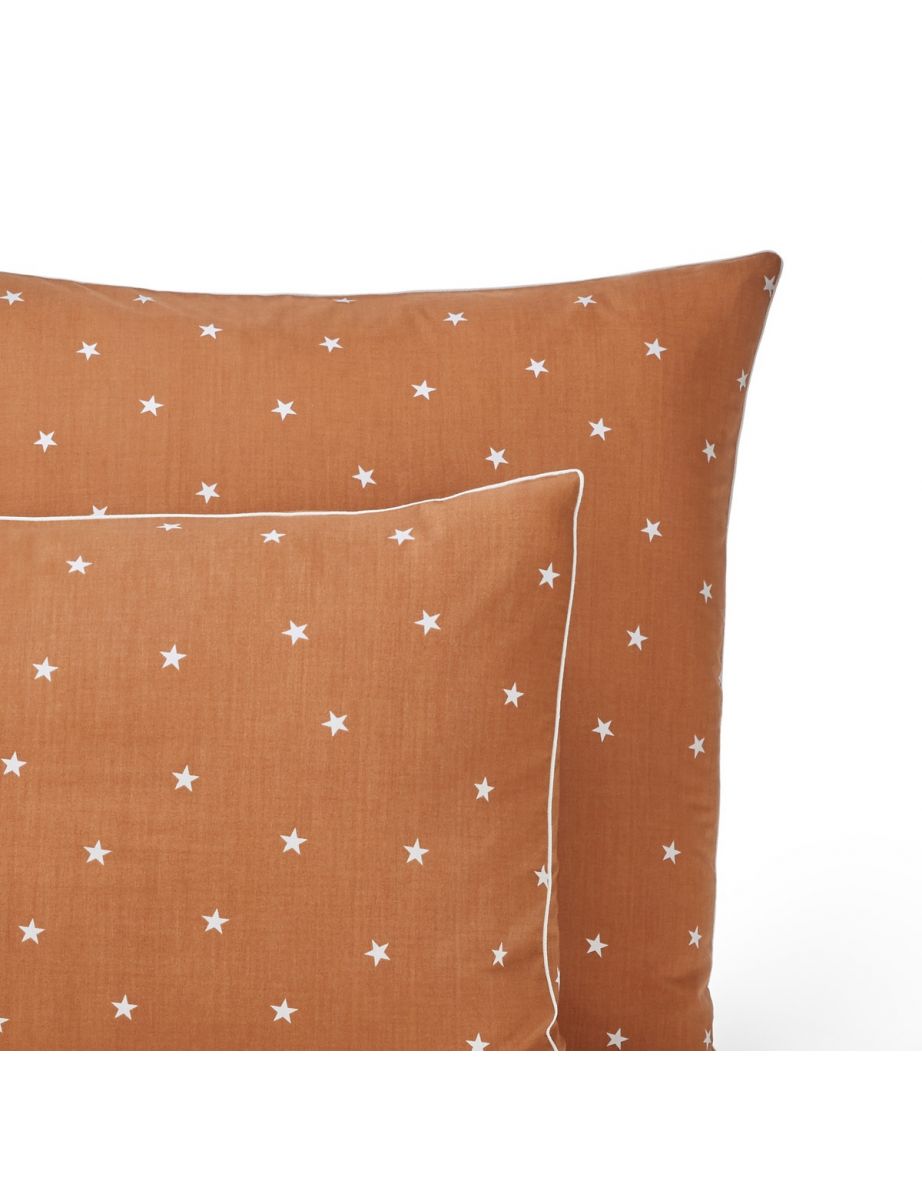 Stella Organic Cotton Pillowcase with Star Print - 1