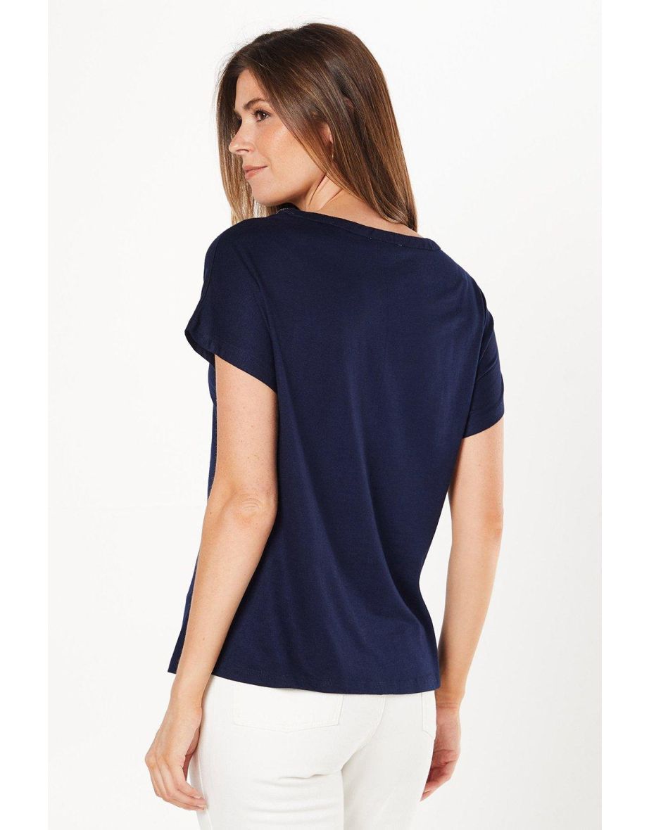 Jersey Beaded T-shirt - 3