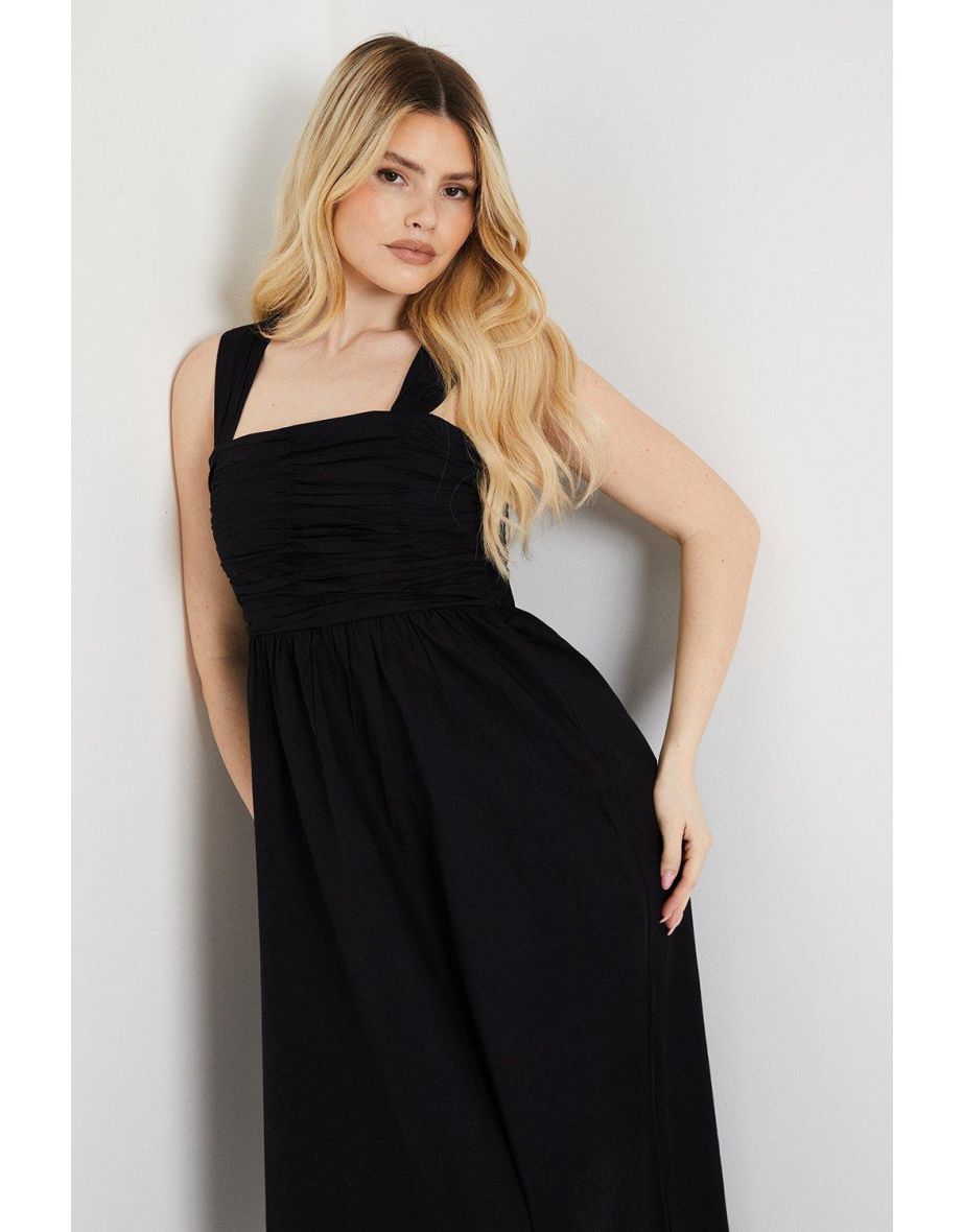 Ruched Bodice Dress - 3