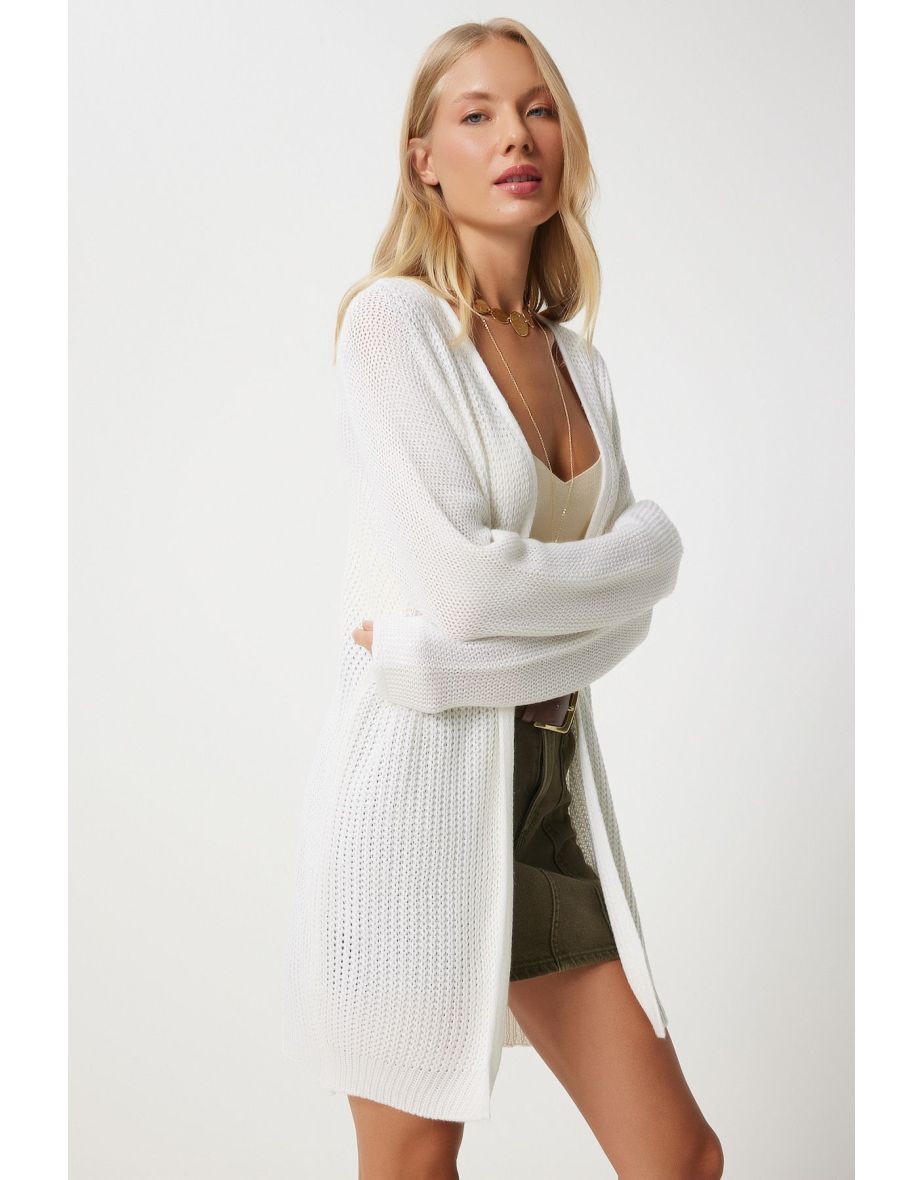 Cardigan - Ecru - Regular fit - 6