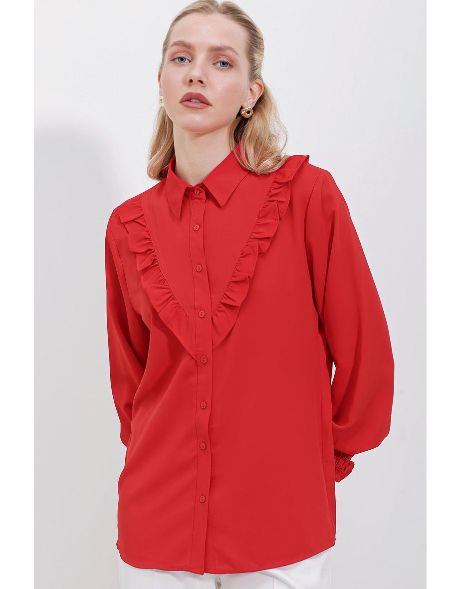 Bigdart Long Sleeve Collared Shirt