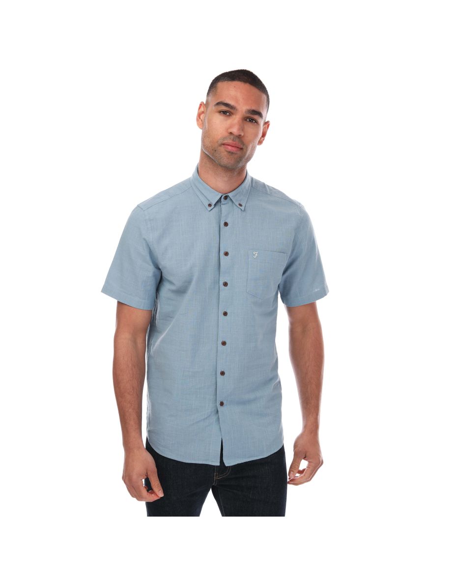 Farah hot sale denim shirt