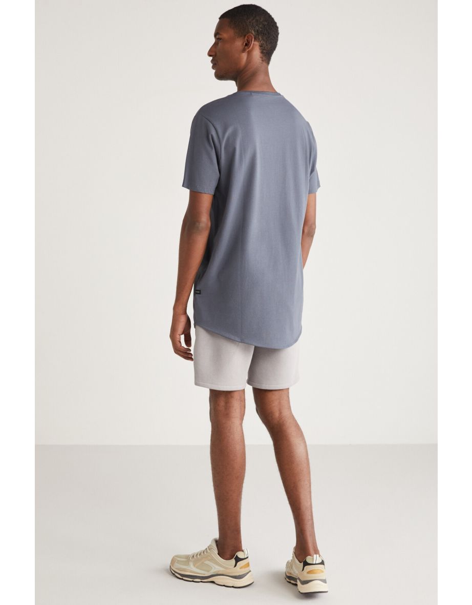 Greg Men's Slim Fit Long Length Ultra Stretchy Cotton Lycra T-shirt - 4