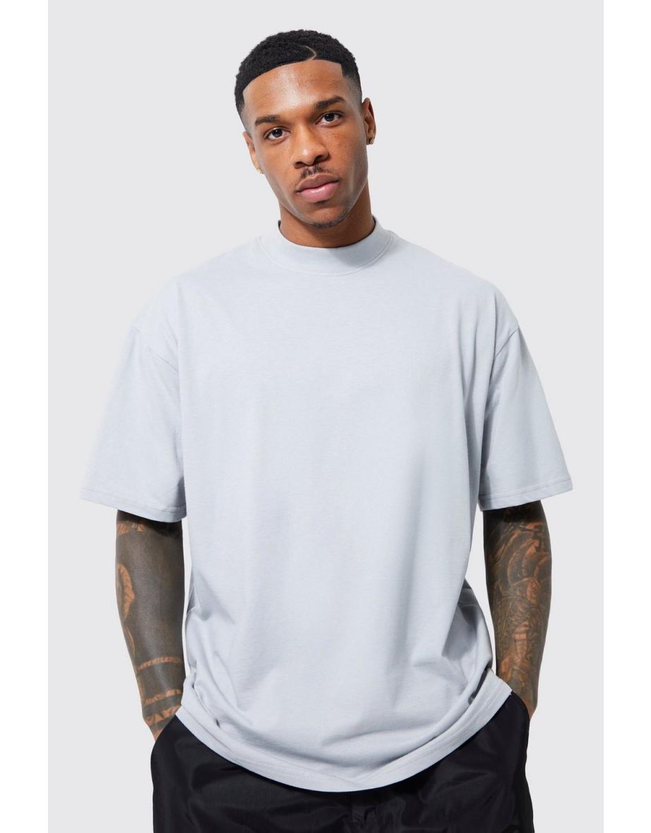 Oversized Extended Neck T-shirt