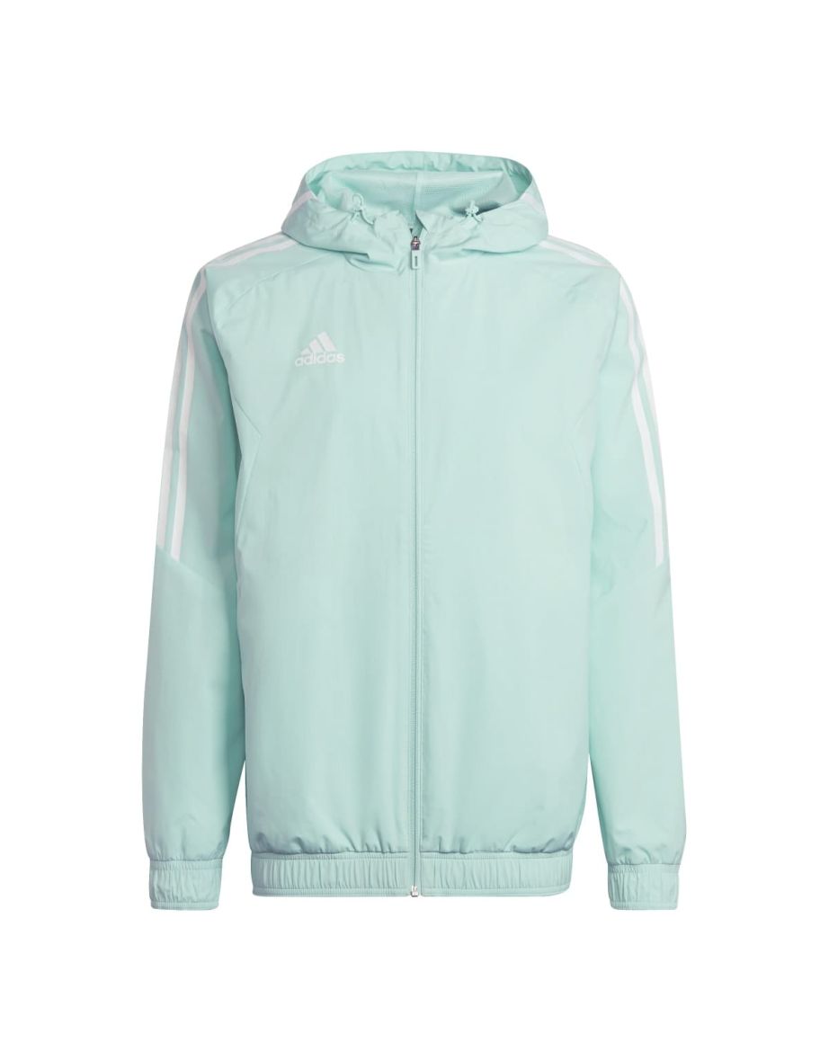 Men's adidas Condivo 22 All Weather Jacket in Green - 1