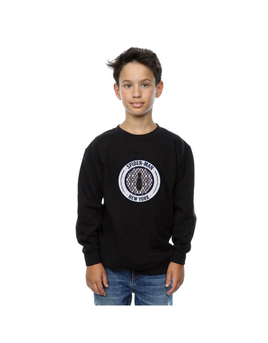 Marvel Boys Spider-Man New York 62 Sweatshirt - Black