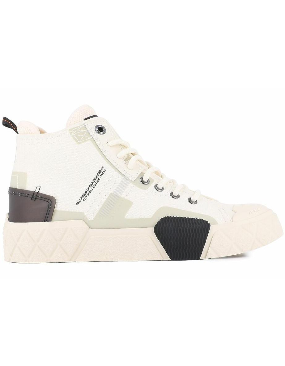 Palla Ace City Shell Chuk High Top Trainers