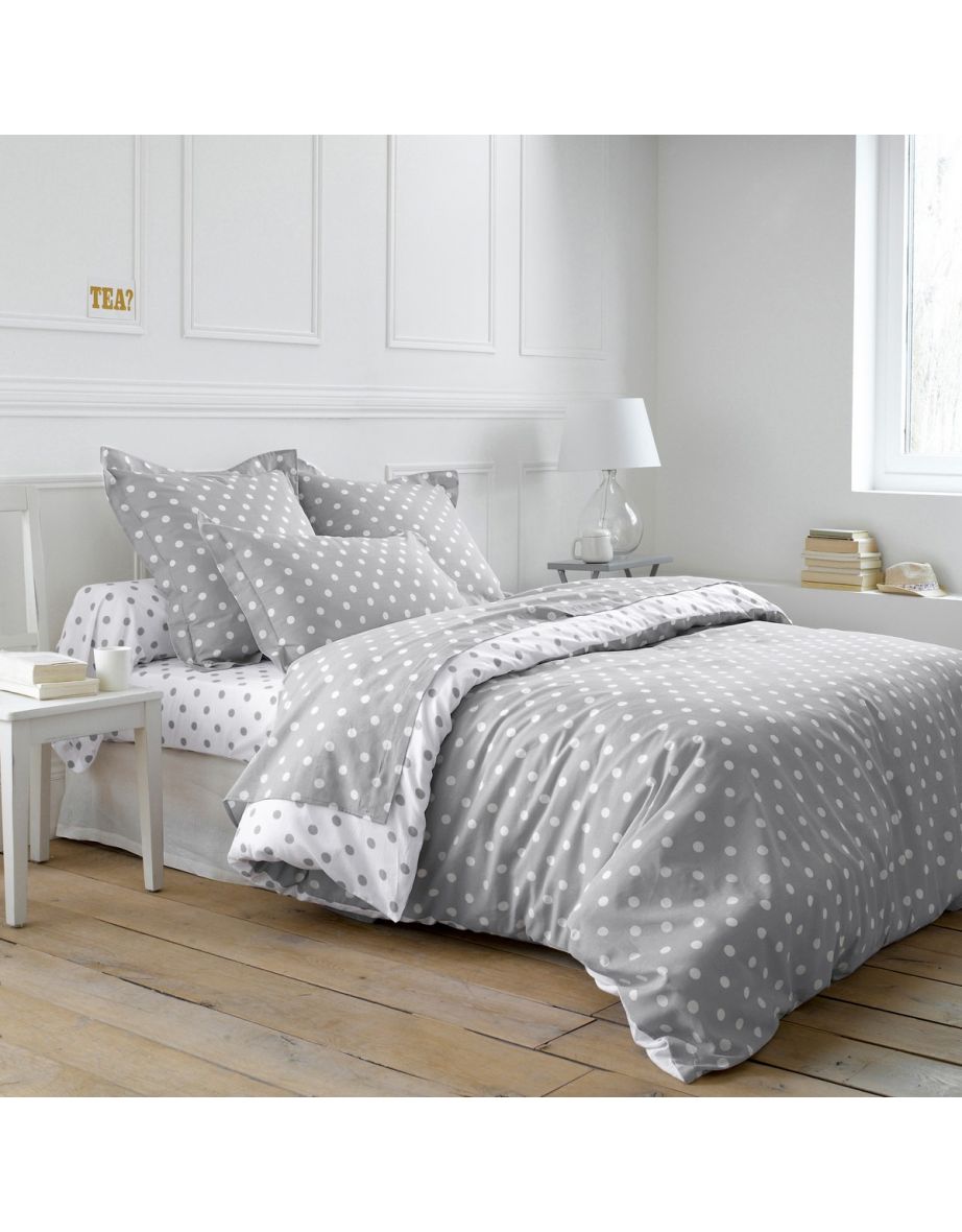 Clarisse Polka Dot Print Fitted Sheet