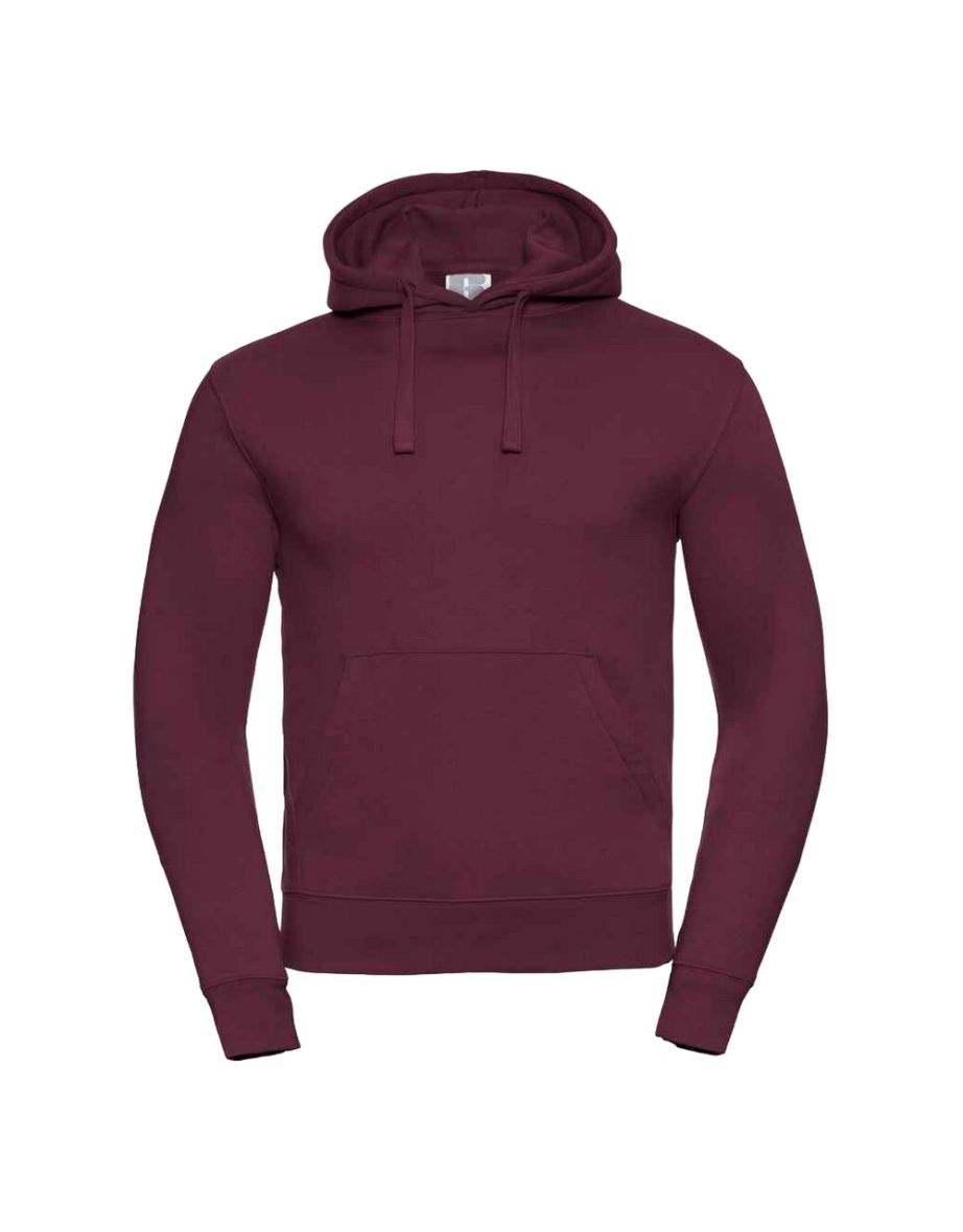 Russell Mens Authentic Hoodie - Burgundy