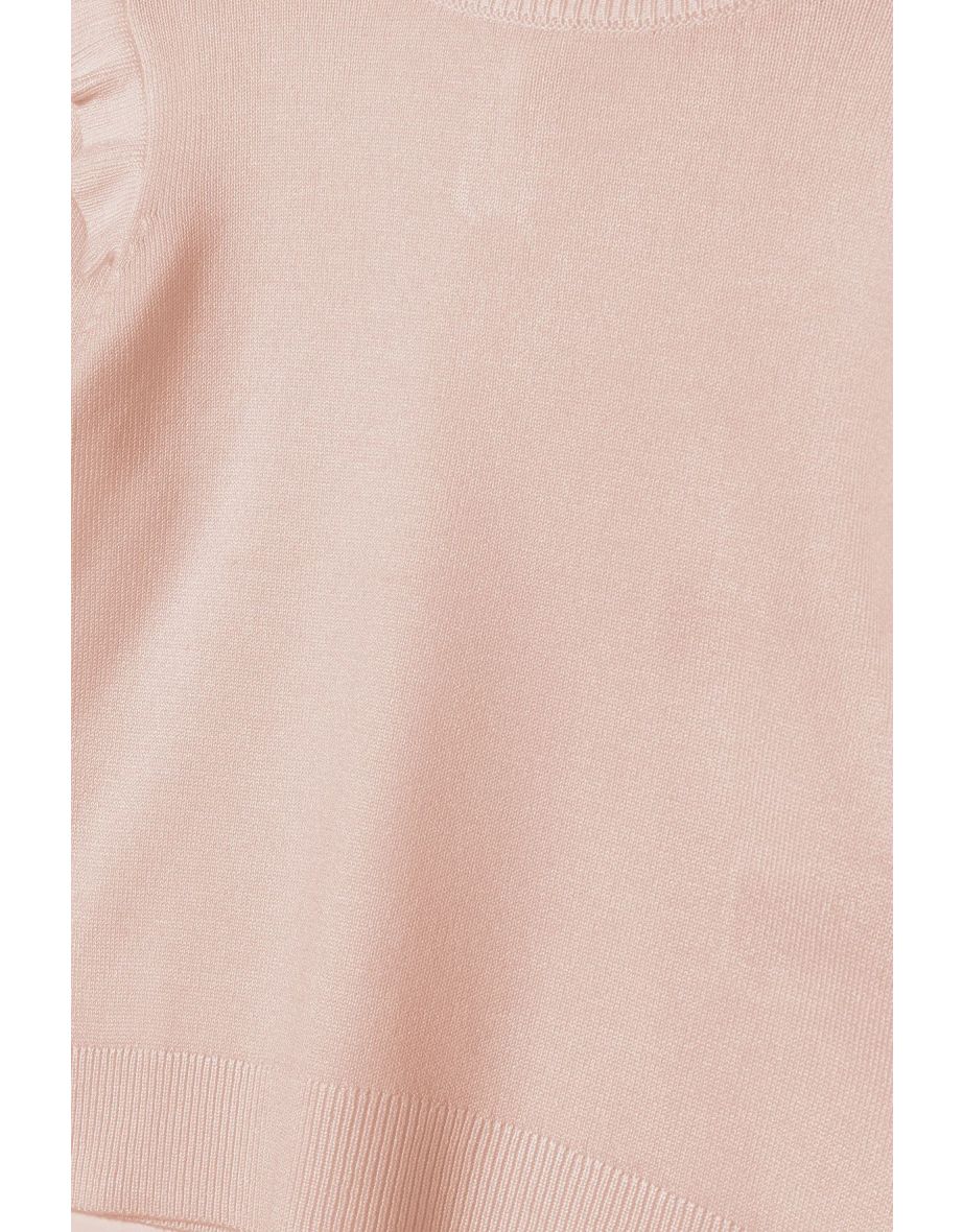 Girls Frill Sleeve Jumper - 2