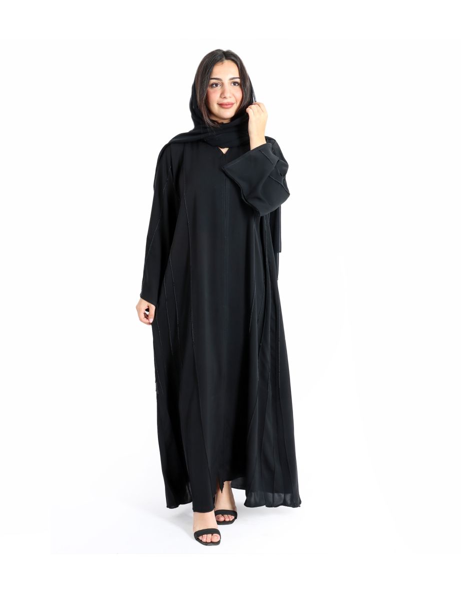 Royal Elegance Handwork Emirati Abaya