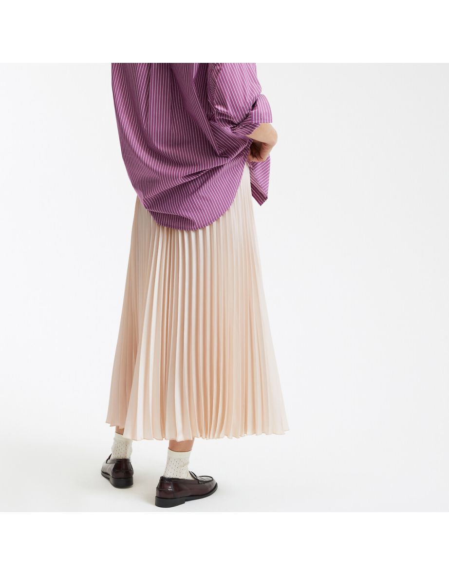 Pleated Maxi Skirt - 4