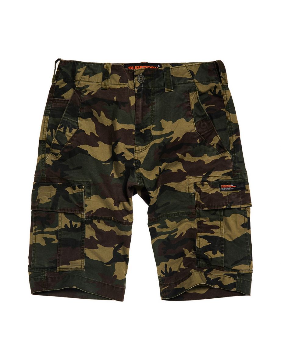 superdry bermuda camouflage battle core cargo