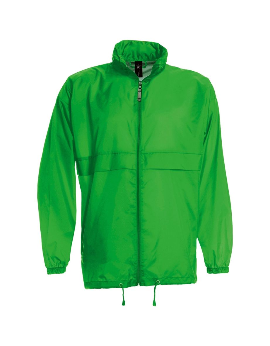 B&C Sirocco Mens Lightweight Jacket / Mens Outer Jackets - Real Green
