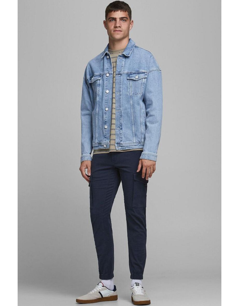 Jjipaul Jjflake Cargo Trousers in Cotton