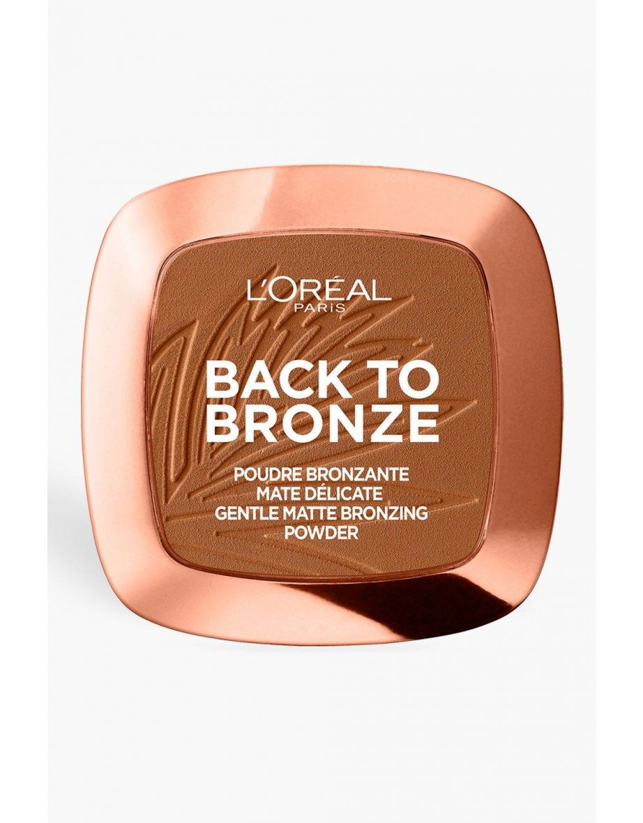 L'Oreal Paris Back To Bronze Matte Powder - bronze