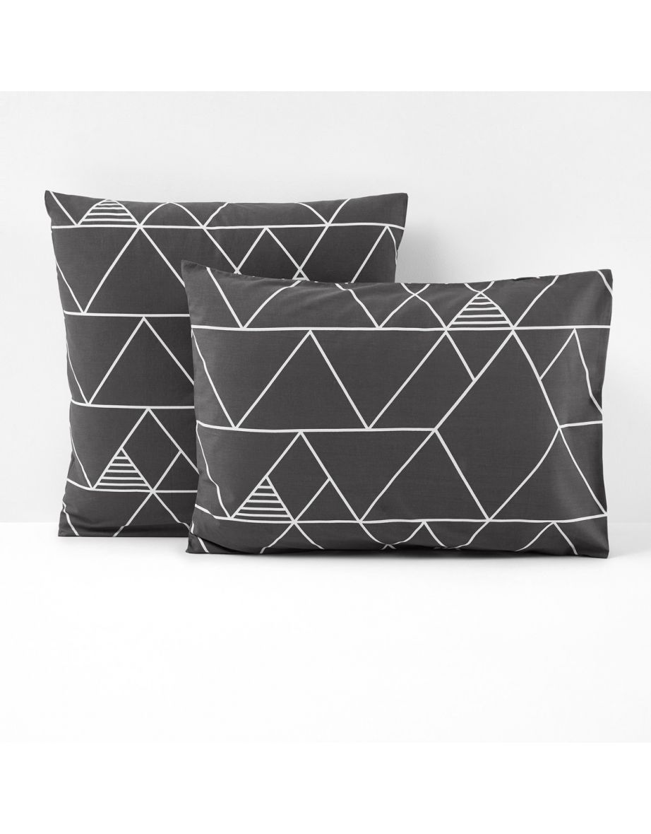 La Redoute Interieurs Grey Pillowcases