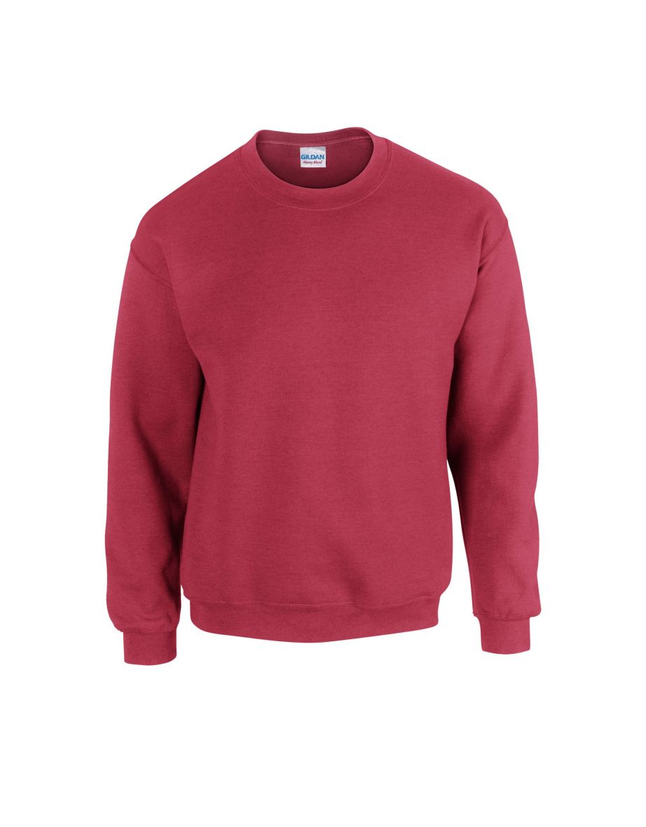 Gildan Mens Heavy Blend Sweatshirt - Antique Cherry Red
