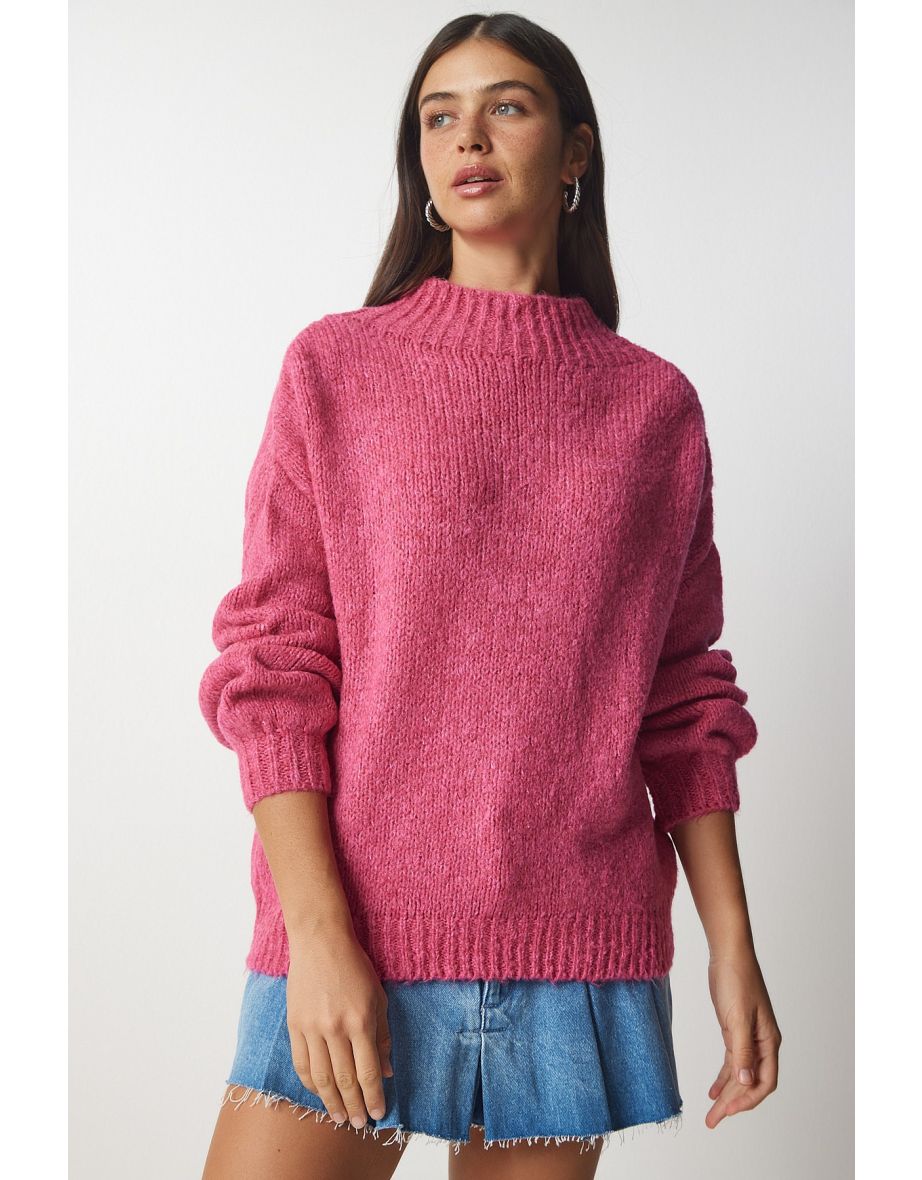 Happiness İStanbul Pink Knitted Sweater