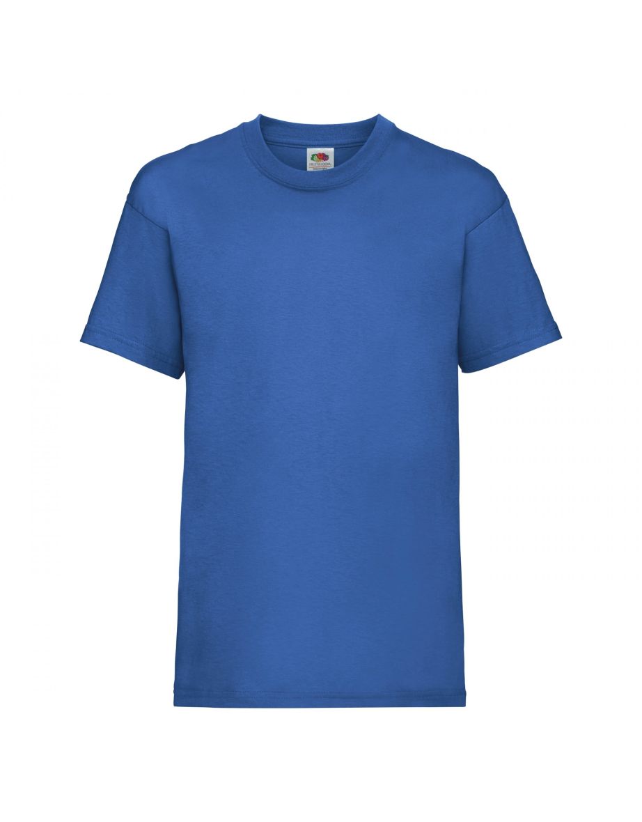 Fruit Of The Loom Childrens/Kids Unisex Valueweight Short Sleeve T-Shirt - Royal
