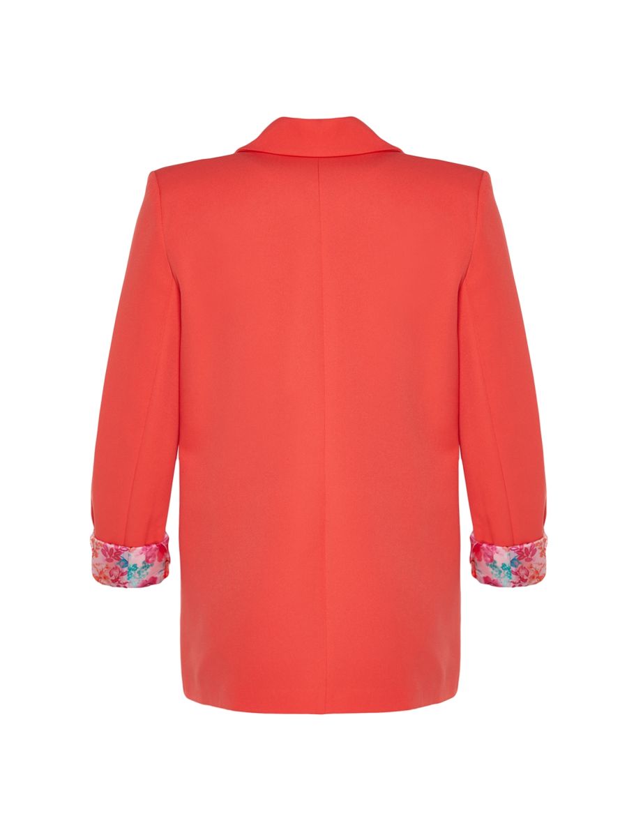 Pomegranate Blossom Blazer Jacket - 7
