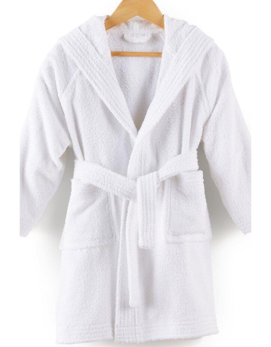 Scenario Childâs 100% Cotton Hooded Bathrobe