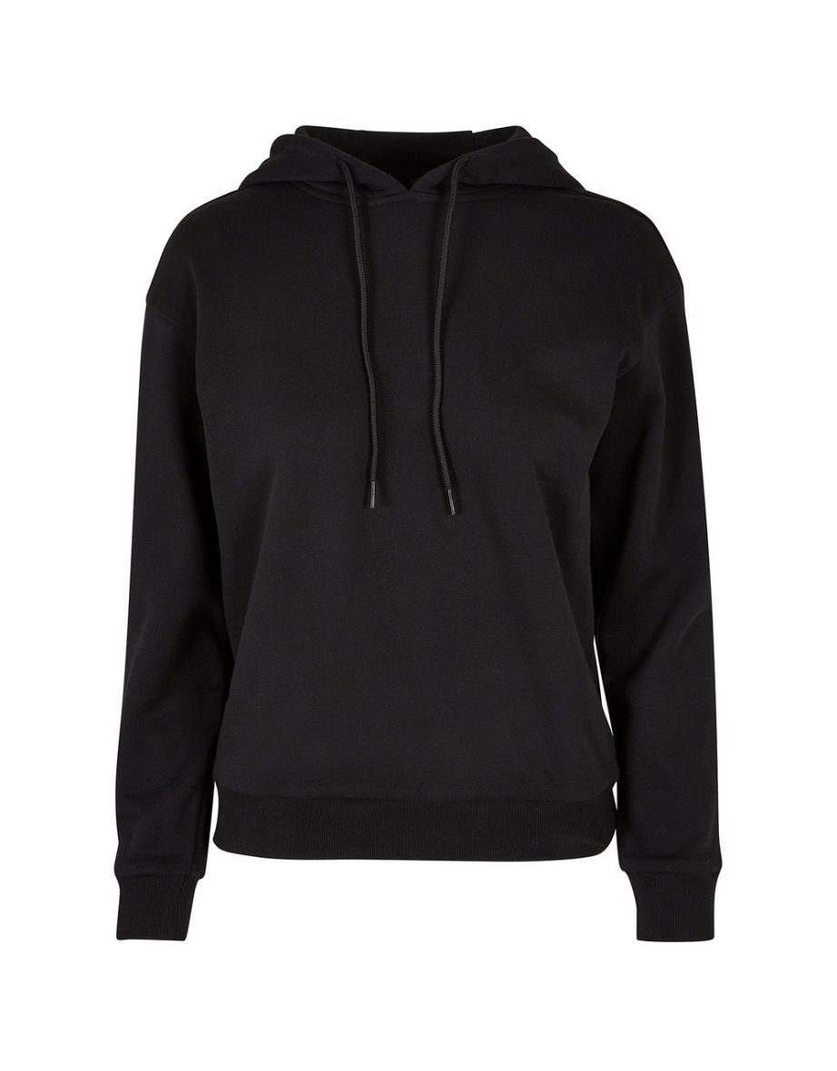 Plain black 2024 hoodie ladies