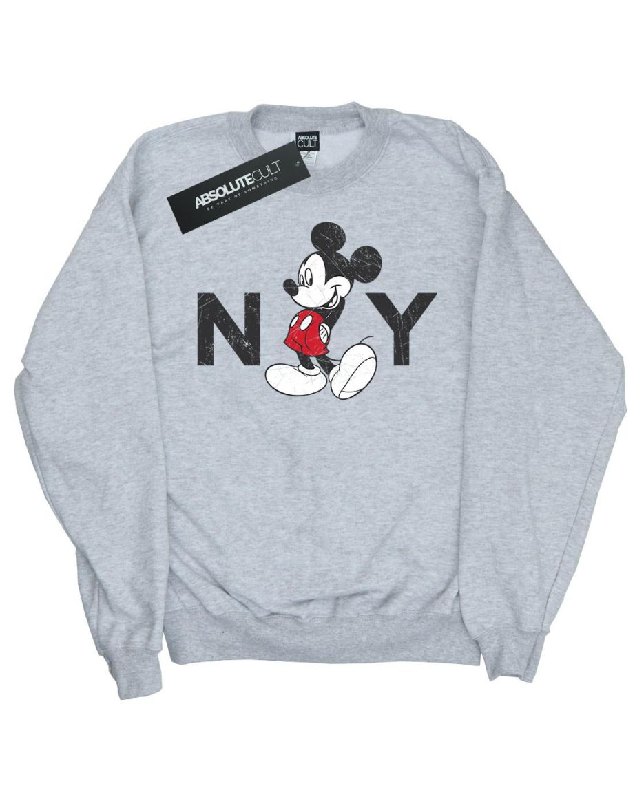 Girls mickey mouse sweatshirt best sale