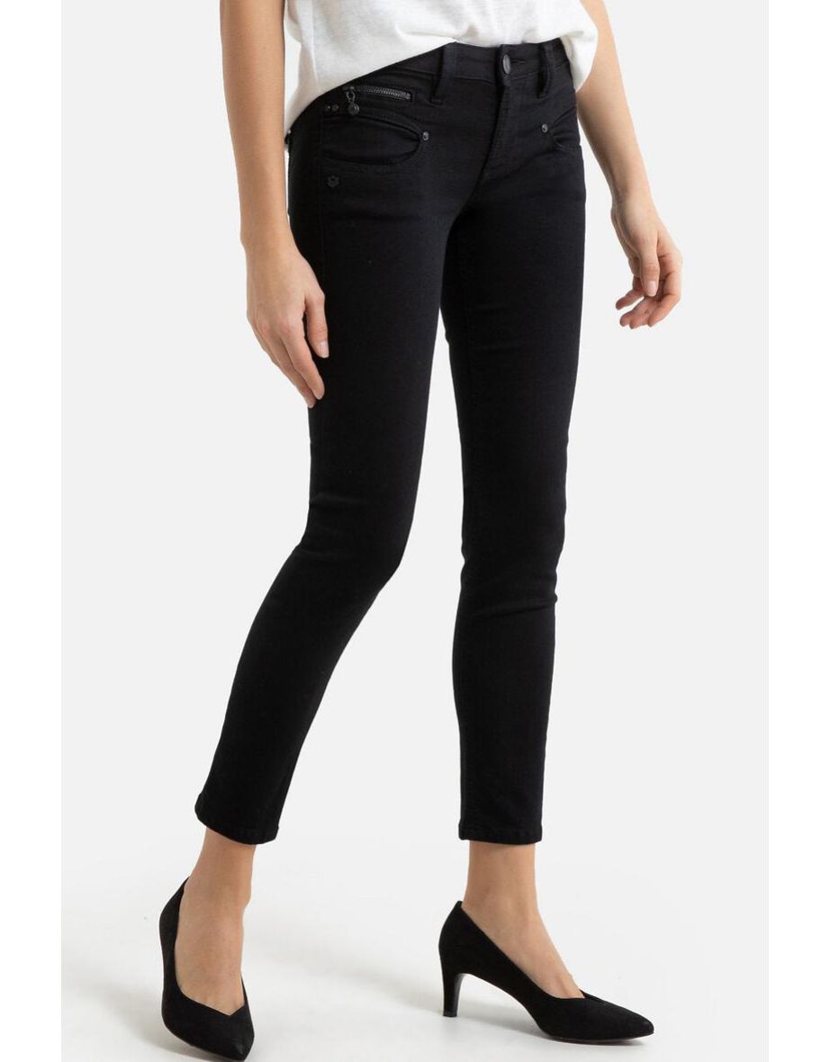 Freeman T. Porter Black Denim Trousers