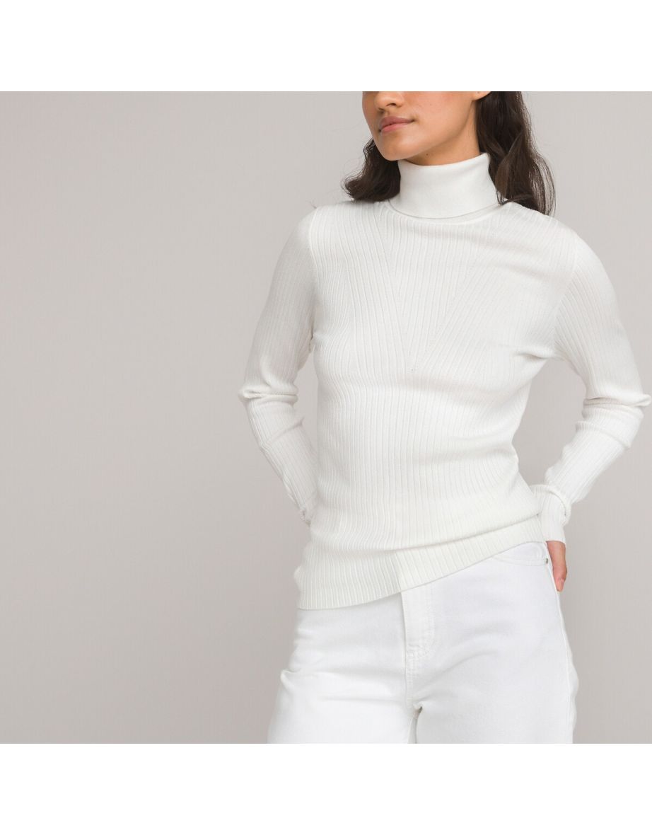 Ribbed Turtleneck Jumper/Sweater