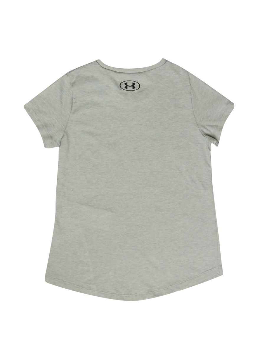 Girl's Under Armour Infant Sportstyle T-Shirt in Grey - 1