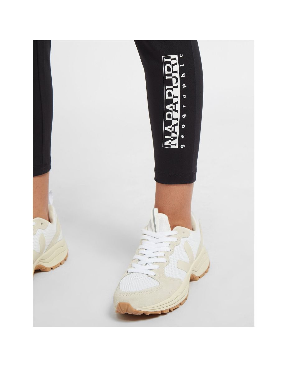 Women's Napapijri Logo Leggings in Black - 5