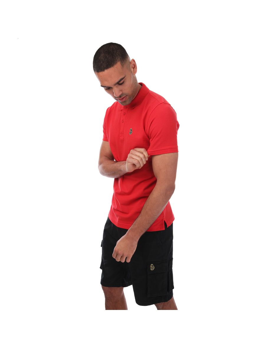 Men's Luke 1977 Williams OTB Polo Shirt in Red - 3