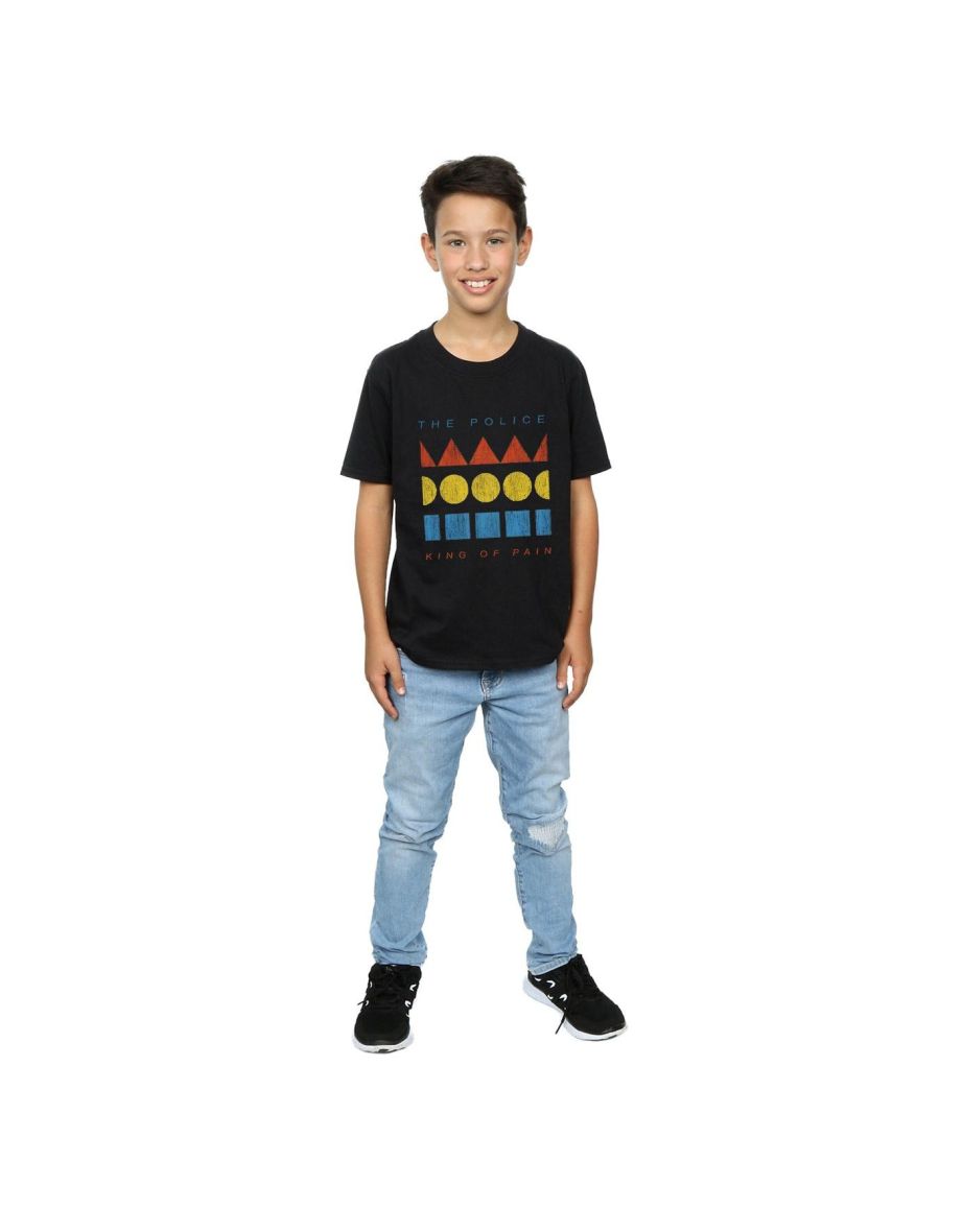 The Police Boys King Of Pain T-Shirt - Black - 3