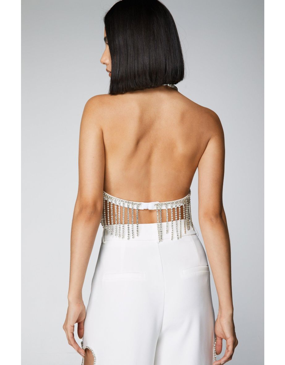 Premium Embellished Fringe Bralette - 3